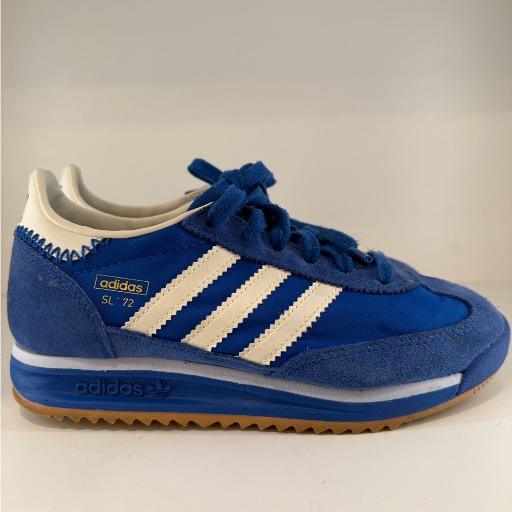 adidas SL '72 Royal Blue and White Runner - Picture 8 of 8